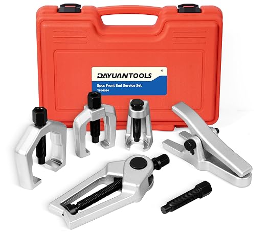 DAYUAN Engine Cylinder Oil Pressure Diagnostic Tester Tool Set Bundle with 5pcs Professional Front End Service Tool Kit