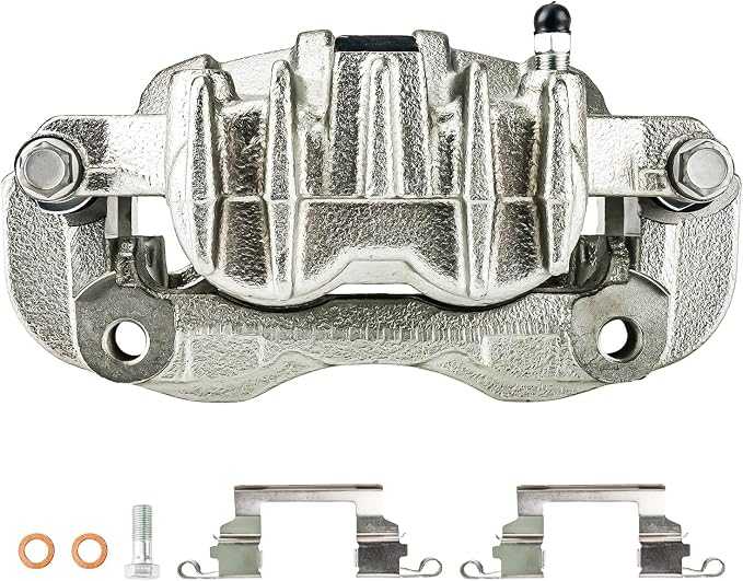 KAX Disc Brake Caliper Assembly Fit for F250 Super Duty 2000-2004, F350 Super Duty 2000-2004, Excursion 2000-2005, Rear Left Driver or Rear Right Passenger Side
