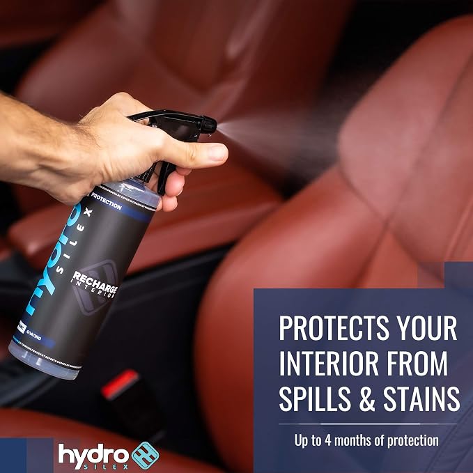 Recharge Interior Ceramic Coating (16oz) | All-Purpose Interior Cleaner & Protectant | Quick Detailer for Plastic, Vinyl & Leather | UV Protection for Cars, Trucks & SUVs