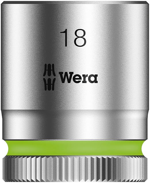 WERA 05003973001 Belt B 4 Zyklop Socket Set, 3/8" Drive, 9 Pieces
