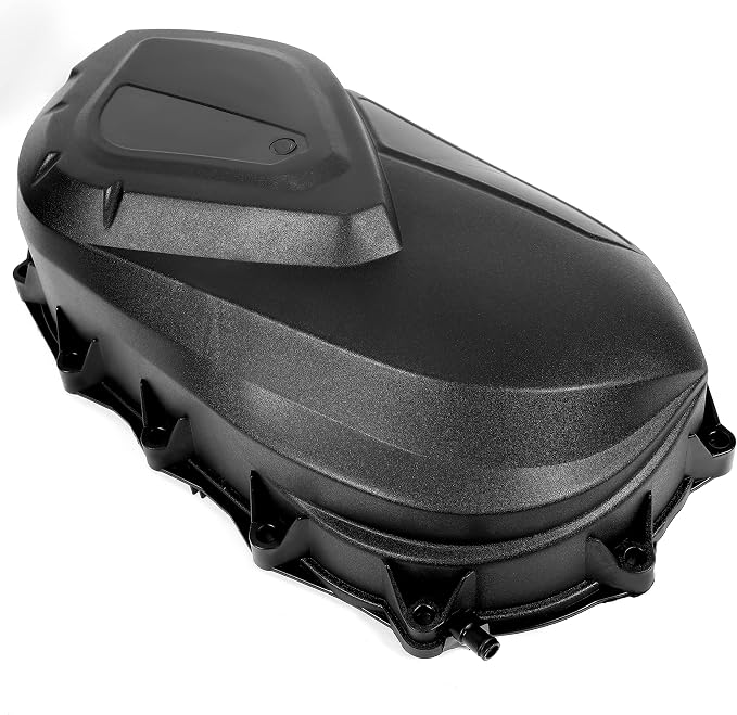 ALMULOO Outer Clutch Cover Compatible with 2007-2020 Can-Am Commander 800/1000 Outlander Renegade 500/570/800/850/1000 Replacement for 420611397 Black Plastic