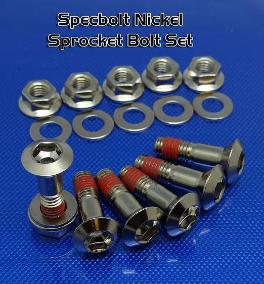 Specbolt Fasteners: Nickel Wurks Bolt Kit Suzuki RM/RMZ 125 250 450 RM65 RM80 RM85 RM100 RM125 RM250 RMZ250 RMZ450 60 65 80 85 100 RM-Z250 RM-Z450