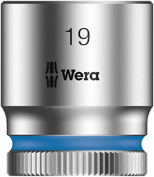 WERA 05003973001 Belt B 4 Zyklop Socket Set, 3/8" Drive, 9 Pieces
