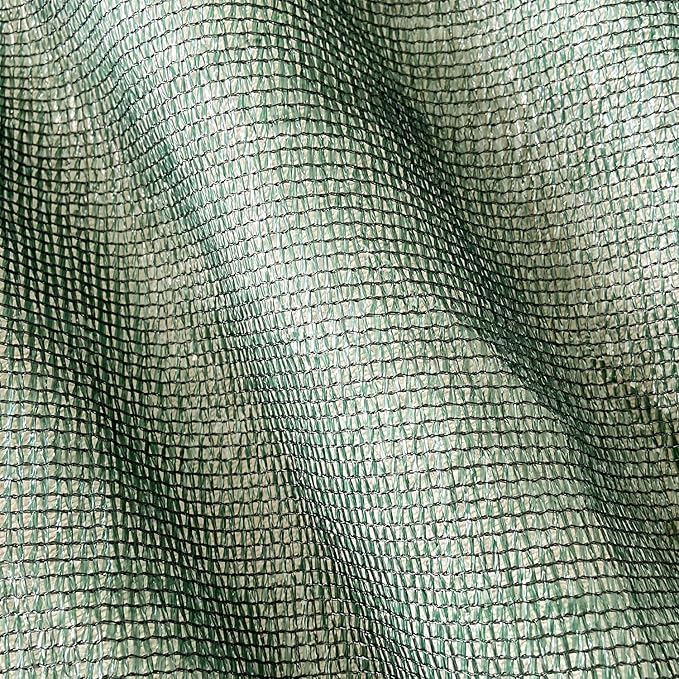 Alion Home HDPE 50% Sun Block Garden Netting Mesh - (6' x 8', Green)