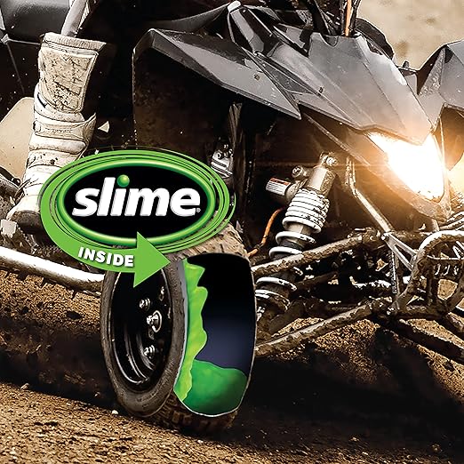 Slime 10207 2-in-1 Tire & Tube Sealant Puncture Repair Sealant, 2-in-1, Premium, Prevent and Repair, Suitable for All Off-Highway Tires and Tubes, Non-Toxic, Eco-Friendly, 1 Gallon jug