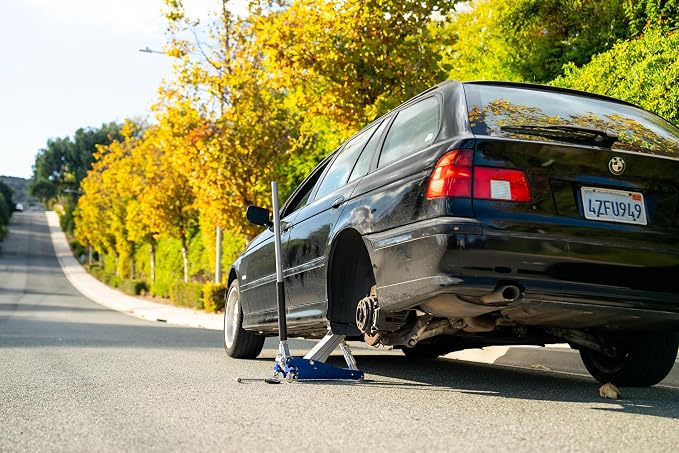 AGM Jack Rod, 2 Ton Locking Support Bar for Floor Jacks, Jack NOT Included, 10" Travel, 3 lb, Compact Jack Stand Alternative for Cars, SUVs, EVs, Safer, Smarter Vehicle Support