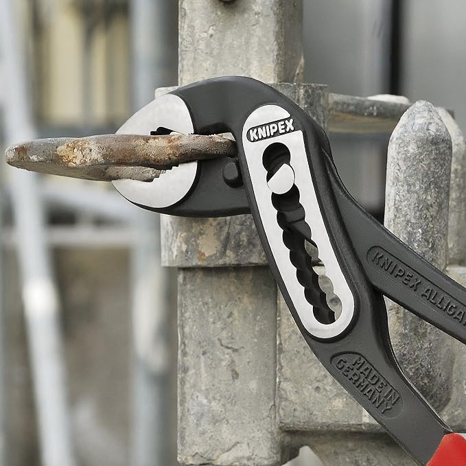 KNIPEX Tools - Alligator Water Pump Pliers (8801250), 10-Inch & - 8701180 Knipex 87 01 180 7-1/4-Inch Cobra Pliers