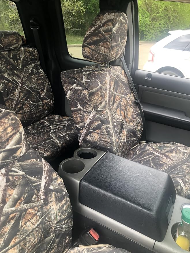 Durafit Seat Covers, Compatible with 2004-2008 Ford F150 Xcab Fronts ONLY- Durafit Exact Fit Seat Covers LostAt Endura