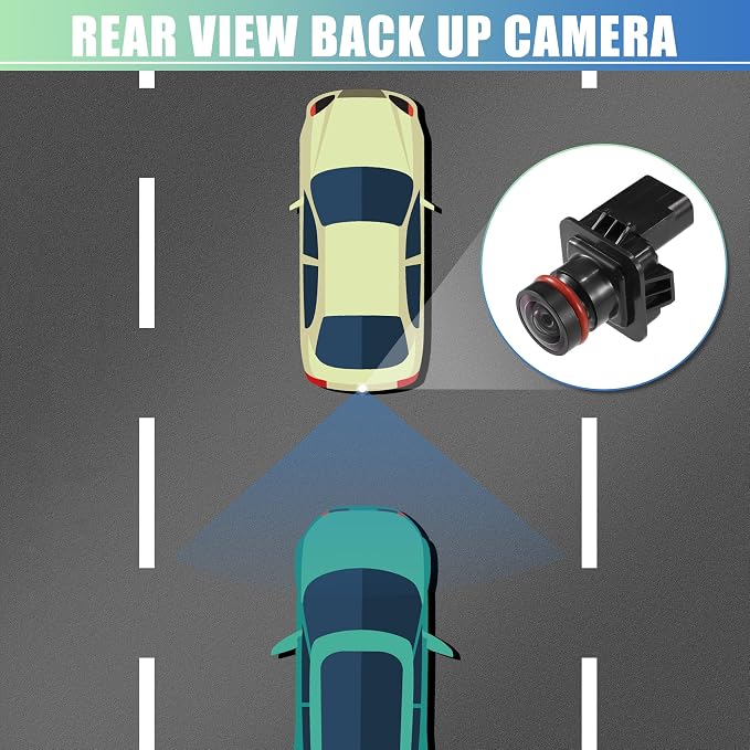 uxcell Car Rear View Camera Back Up Camera No.EA5Z19G490B Park Assist Reverse Camera for Lincoln MKS 2013 2014 2015 2016