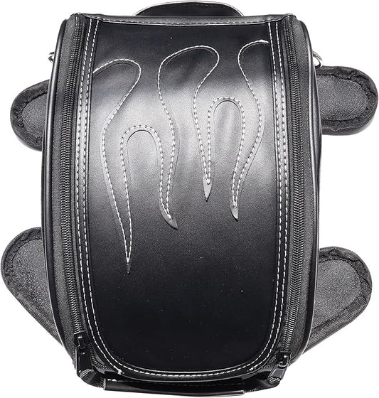 Universal Motorcycle Tank Bag Waterproof with Heavy Duty Strongest Magnetic Mount Gas Tank Bag Tool Bag Saddlebags for Harley Sportster Fatboy Dyna Softail Touring Honda Yamaha Suzuki Kawasaki