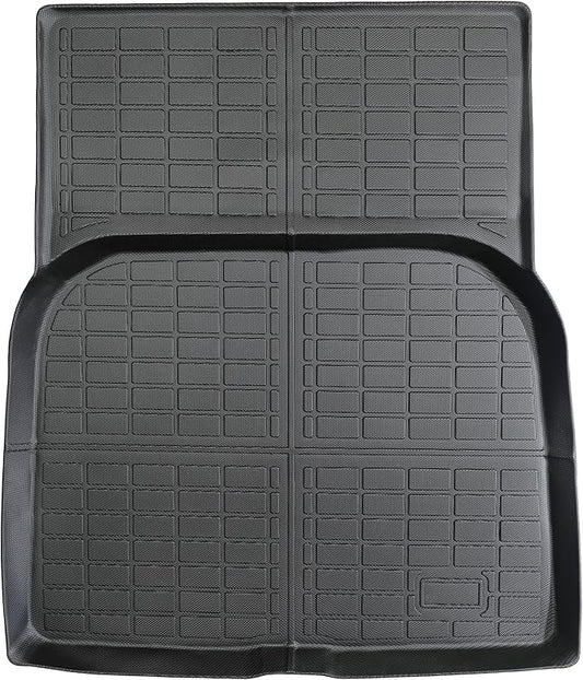 Trunk Liner Cargo Liners for Ford Taurus 2010-2019 Rear Trunk Floor Mats 3D Boot Tray All-Weather TPE Black