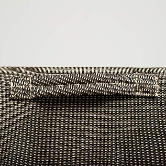 Budge P1A02BTNW3 StormBlock Hillside Patio Chair Cover Premium, Outdoor, Waterproof, Extra Small, Black and Tan Weave