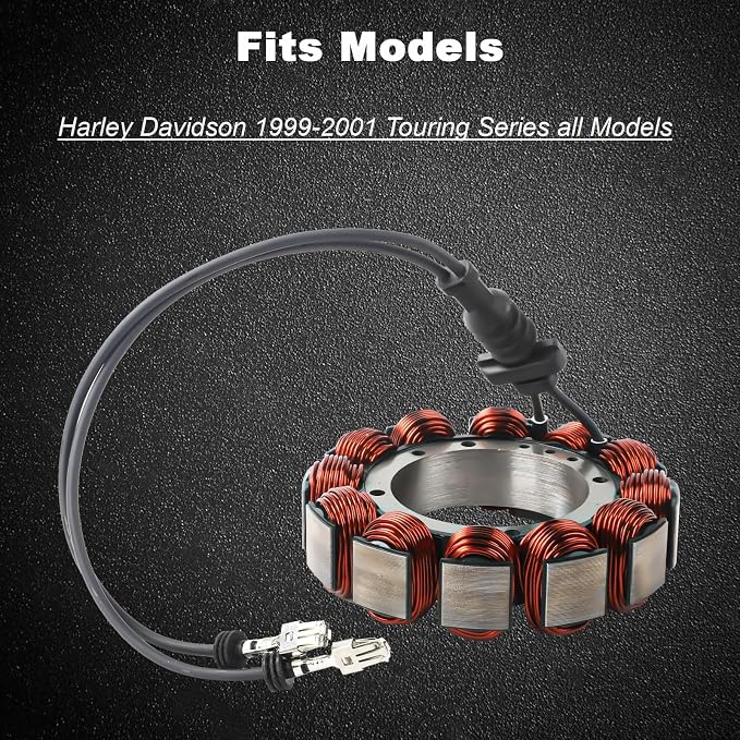 MINSTAR Harley Davidson Stator Assembly Fit For Harley Davidson 1999-2001 Touring All Models