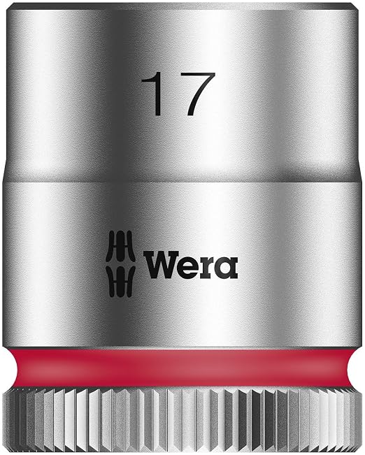 WERA 05003973001 Belt B 4 Zyklop Socket Set, 3/8" Drive, 9 Pieces