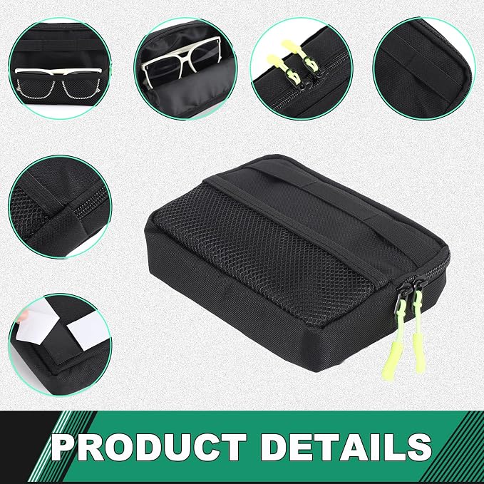 TOYCIDFG Armrest Box Storage Bag Compatible with Toyota Tacoma 2024 2025 2026, Car Interior Organizer Accessories