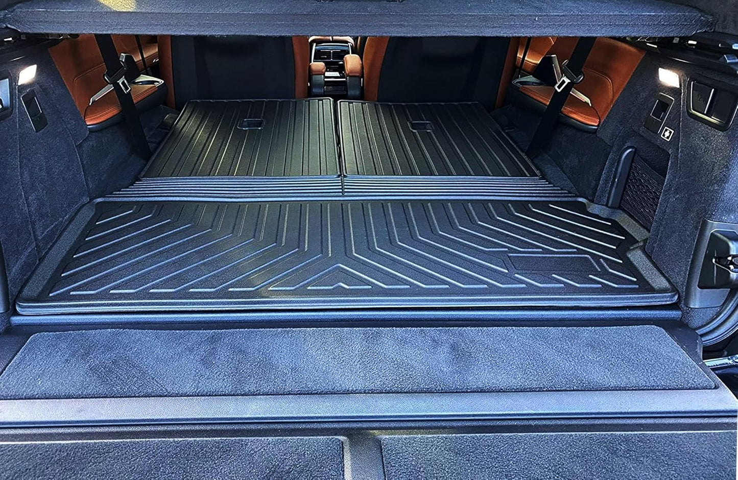Premium Cargo Liner for BMW X7 2019-2025 - 100% Protection - Custom Fit Car Trunk Mat - Easy-to-Wash & All-Season Black Cargo Mat - 3D Shaped Laser Measured Trunk Liners for BMW X7 2019-2025