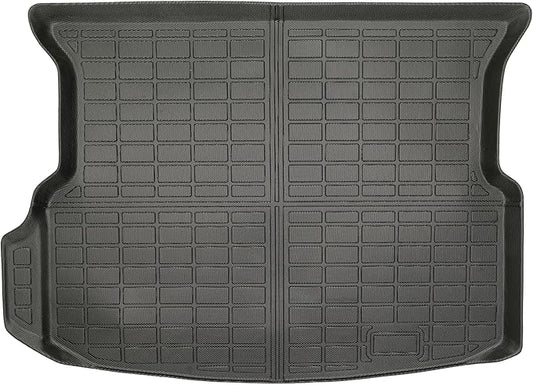 Trunk Liner Cargo Liners for 2008-2012 Ford Escape and Mazda Tribut Mercury Mariner 2008-2011 Rear Trunk Floor Mats 3D Boot Tray All-Weather TPE Black