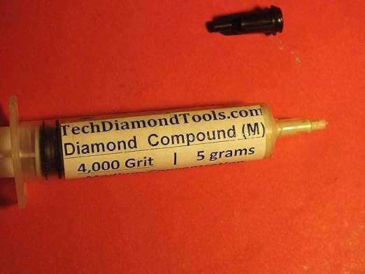 TechDiamondTools Kit of 3 Diamond Polishing Compound Polishing Paste USA Made 2000 4000 8000 Grit for Marble Glass Metal Rock Jewelry Resin Silver Gemstone with 25% of Diamond Powder
