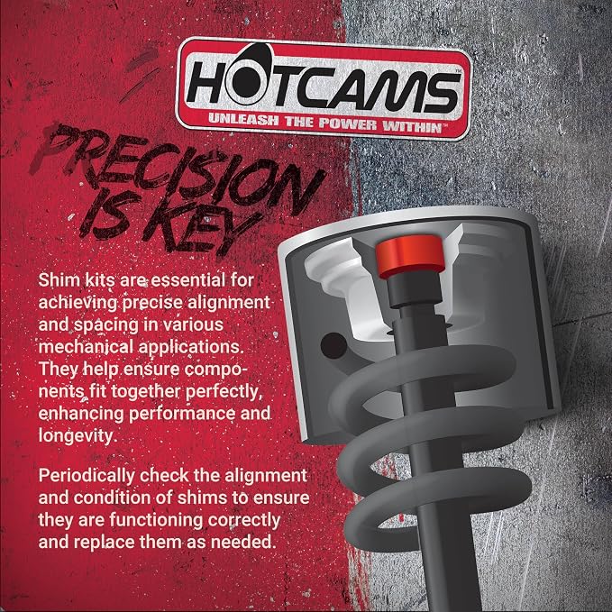 Hot Cams 10.00mm Complete Valve Shim Kit HCSHIM31 for Various KTM Adventure Street Super Duke & Enduro Dirt Bikes