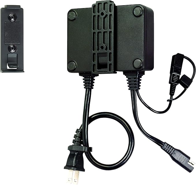 BatteryMINDer 1215C 12V 1.5A Smart Trickle Charger and Maintainer | Convertible On-Board & Benchtop Battery Charger with Desulfator for Car, Motorcycle, Marine, Boat, ATV, RV