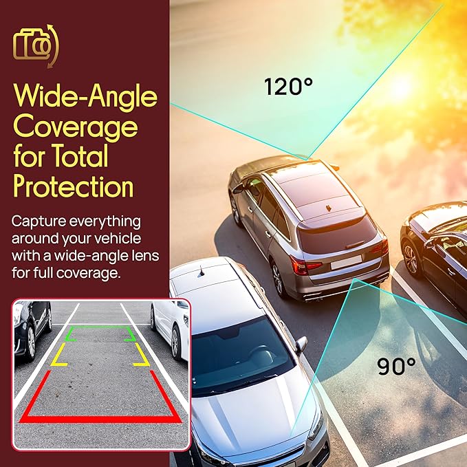 Pyle Dash Cam Rearview Mirror - 4.3” DVR Monitor Rear View Dual Camera Video Recording System in Full HD 1080p w/Built in G-Sensor Motion Detect Parking Control Loop Record Support - PLCMDVR49