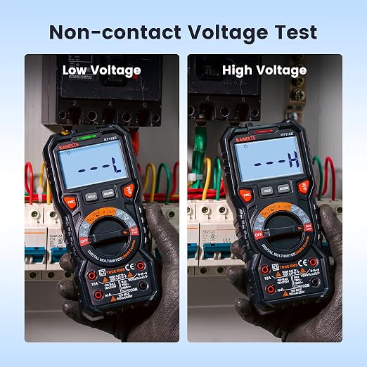 KAIWEETS HT118E Digital Multimeter and BB-100 Multimeter Case