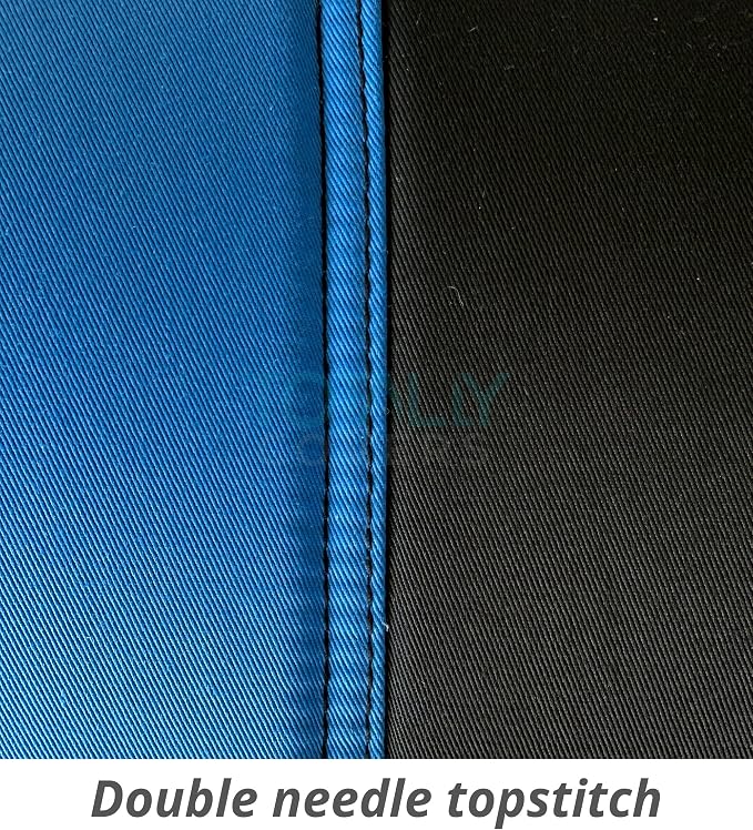 Totally Covers Compatible with 1990-2000 Mazda MX-5 Miata Seat Covers: Black and Light Blue (22 Colors) Bucket