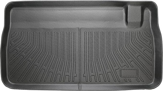 Trunk Liner Cargo Liners for Dodge Grand Caravan 2005-2021 and 2005-2016 Chrysler Town and Country Van Rear Trunk Floor Mats 3D Boot Tray All-Weather TPE Black