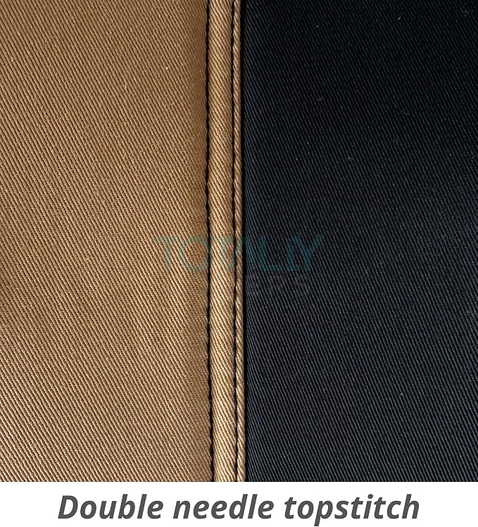 Totally Covers Compatible with 1990-2000 Mazda MX-5 Miata Seat Covers: Black and Tan (22 Colors) Bucket
