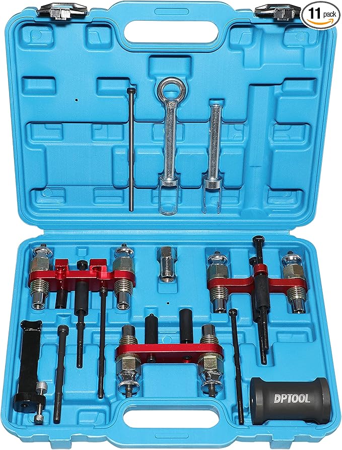 Fuel Injector Removal Install Tool Kit Compatible with BMW N20 N43 N47 N53 N54 N55 N57 N63TU S63 Engine Replacement for Mercedes Benz M133 M152 M157 M270 M271 M274 M276 M278 Injector