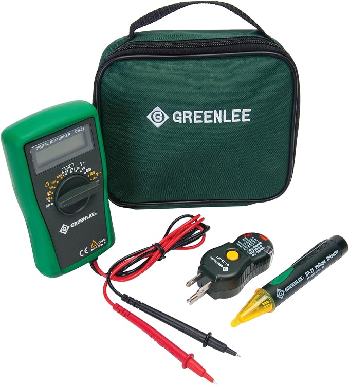 Greenlee - Electrical Kit, Gfci, Elec Test Instruments (TK-30AGFI), 10 x 8 x 3"