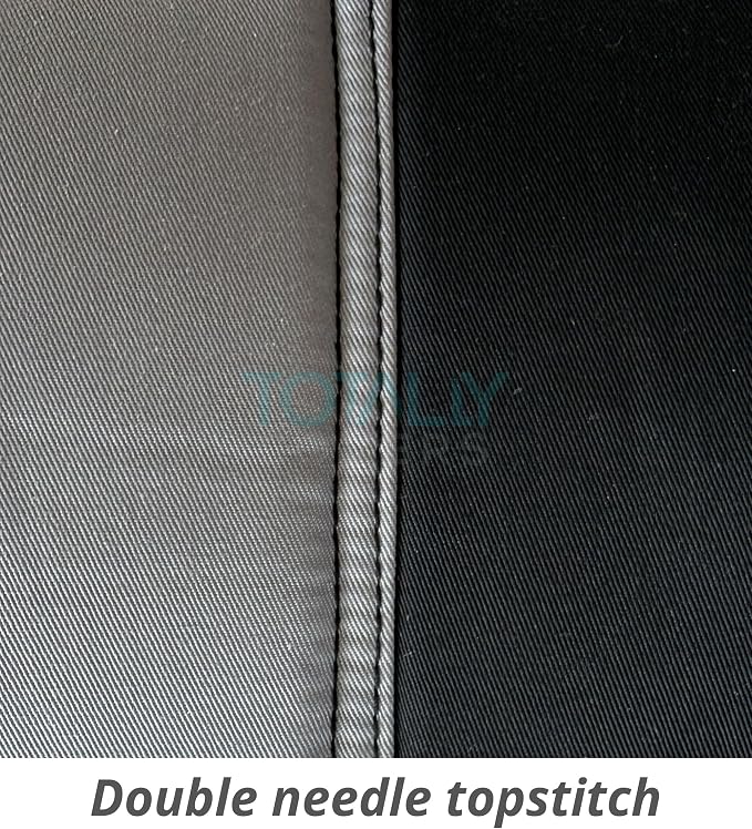 Totally Covers Compatible with 1990-2000 Mazda MX-5 Miata Seat Covers: Black and Silver (22 Colors) Bucket
