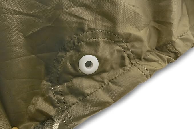 Black Boar UTV Cover - Features Waterproof Polyurethane Coating for Protection Against The Weather - Reinforced Grommets & Side Vents - Includes Storage Bag - Olive (66022)
