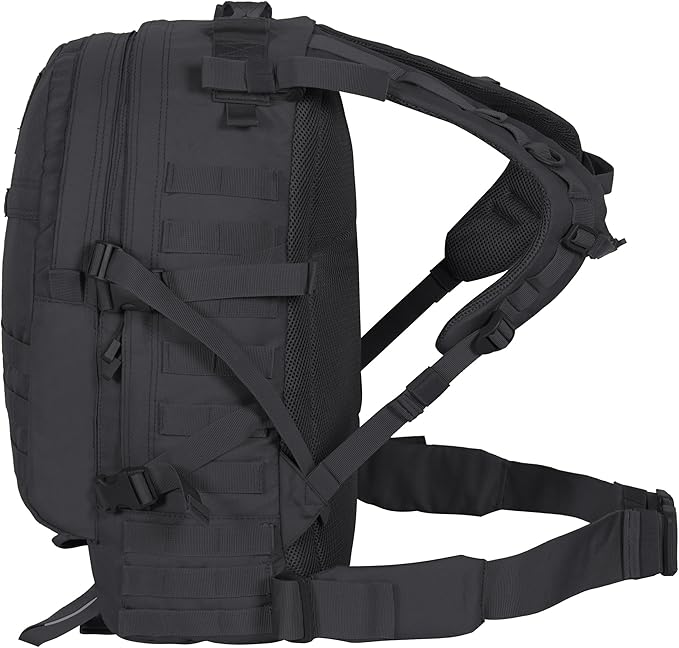 Seibertron Roving Motorcycle Riding Street Dirt Bike Waterproof Rucksack Backpack with Raincover Black