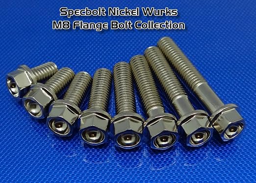 Specbolt Fasteners: Nickel Wurks Bolt Kit Suzuki RM/RMZ 125 250 450 RM65 RM80 RM85 RM100 RM125 RM250 RMZ250 RMZ450 60 65 80 85 100 RM-Z250 RM-Z450
