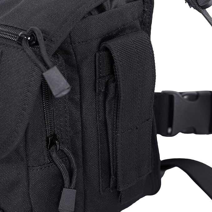 Seibertron Waterproof Tactical Outdoor Hiking Airsoft Utility Leg Bag Black