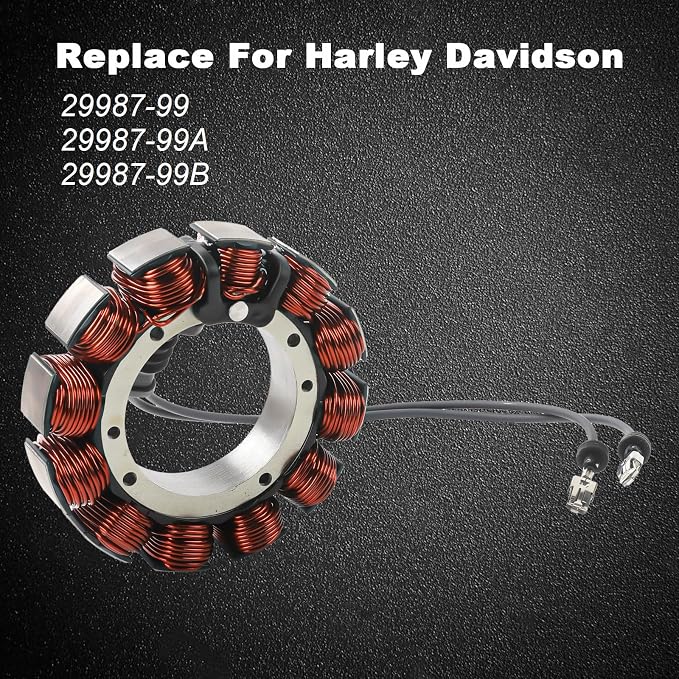 MINSTAR Harley Davidson Stator Assembly Fit For Harley Davidson 1999-2001 Touring All Models