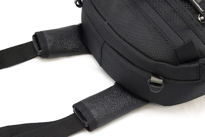 Chase Harper USA 6X Strap Mount Tank Bag - Water-Resistant, Tear-Resistant, Industrial Grade Ballistic Nylon with Anti-Scratch Rubberized Polymer Bottom, Adjustable strap mounting