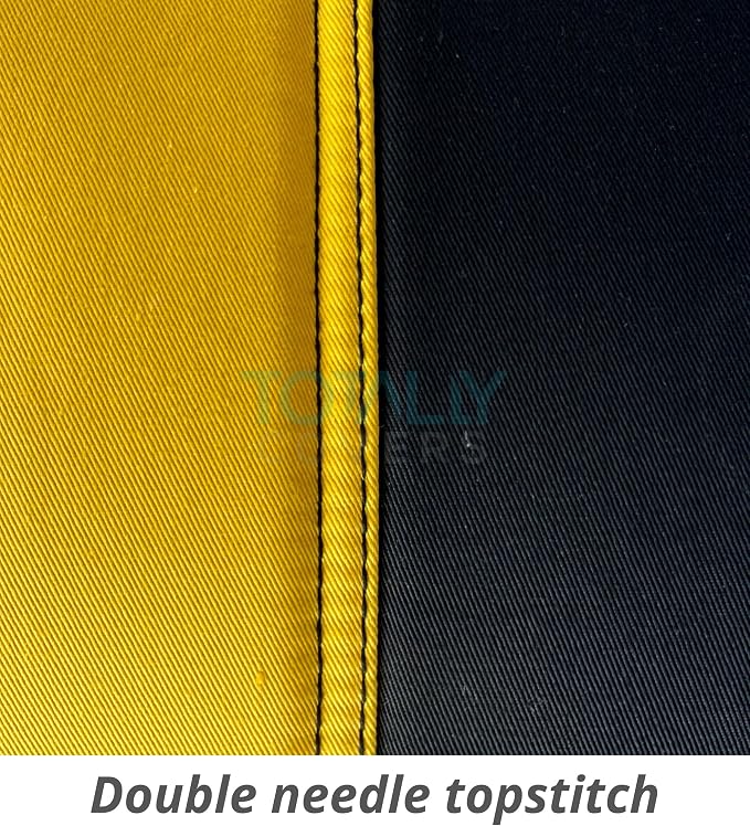 Totally Covers Compatible with 1990-2000 Mazda MX-5 Miata Seat Covers: Black and Yellow (22 Colors) Bucket