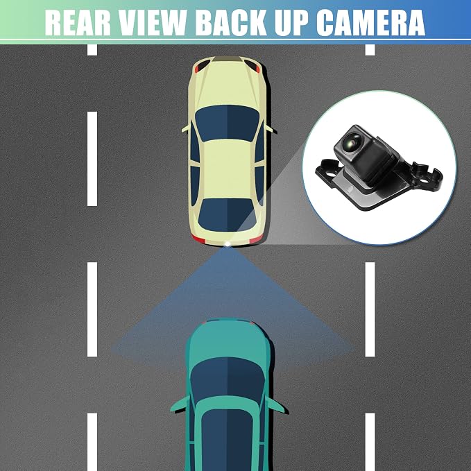 X AUTOHAUX Rear View Back Up Camera 86790-04021 8679004020 Rear Park Assist Reverse Camera for Toyota Tacoma 2013-2015