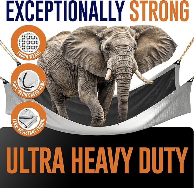 10x12 Ultra Heavy Duty Tarp, Extra Thick 16 Mil, UV Resistant, Grommets Every 18 Inches - Waterproof Plastic Poly Tarpaulin - (Reversible, Silver and Black) (10' x 12' Feet)