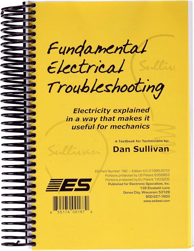 Electronic Specialties 183 Tester + LOADpro Electronic Specialties 182 Fundamental Electrical Troubleshooting Book