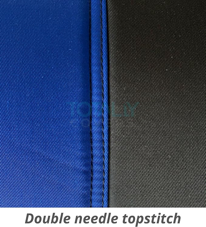 Totally Covers Compatible with 1990-2000 Mazda MX-5 Miata Seat Covers: Black and Dark Blue (22 Colors) Bucket