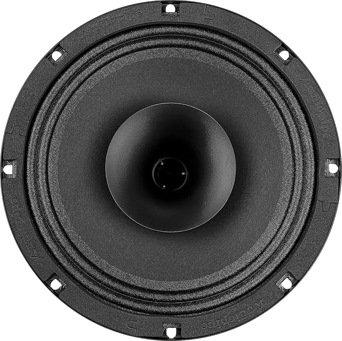 Audiopipe 8" Compression Horn Mid-Range Loudspeaker (APMB-828G-CHF) (Black, 8 Inch)