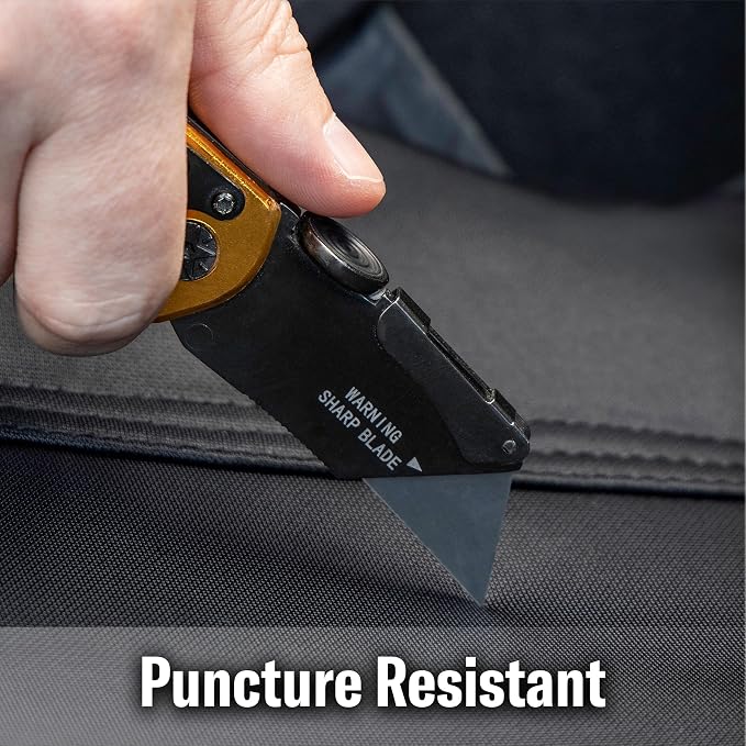 Dickies 2-Piece Puncture-Resistant Front Seat Covers for Cars, Trucks, SUVs — Black