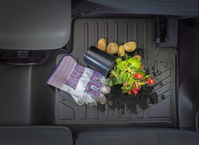 SMARTLINER All Weather Custom Cargo Liner Trunk Floor Mat for 2019-2025 Toyota Corolla
