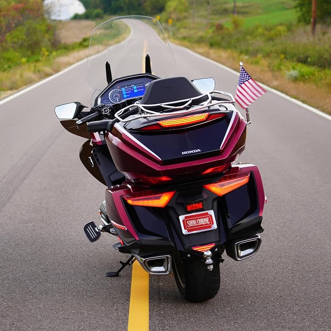 Marvel Lower Running and Brake Light LED Black for Goldwing GL1800 2018+ 52-972BK by Show Chrome