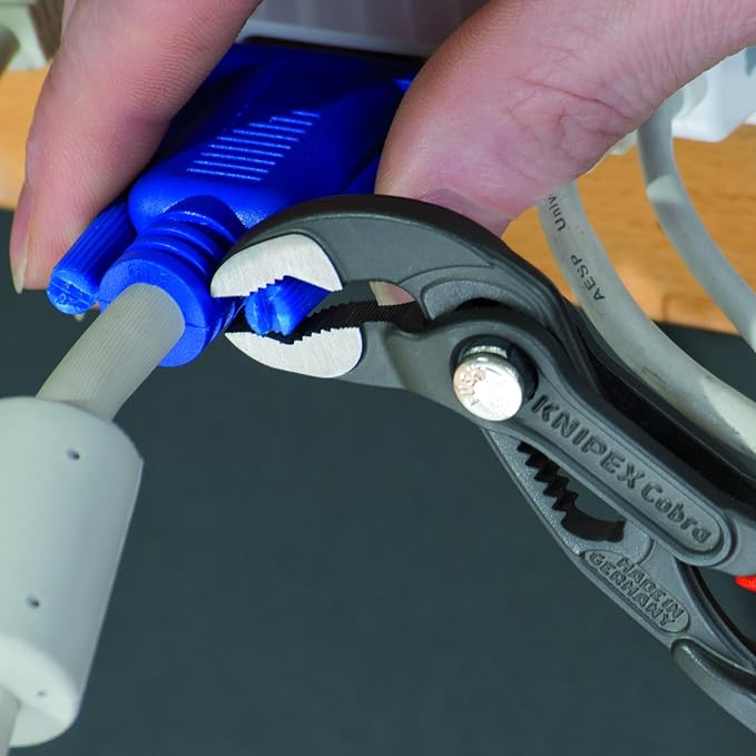 KNIPEX Mini Pliers Wrench and Cobra Water Pump Pliers Bundle