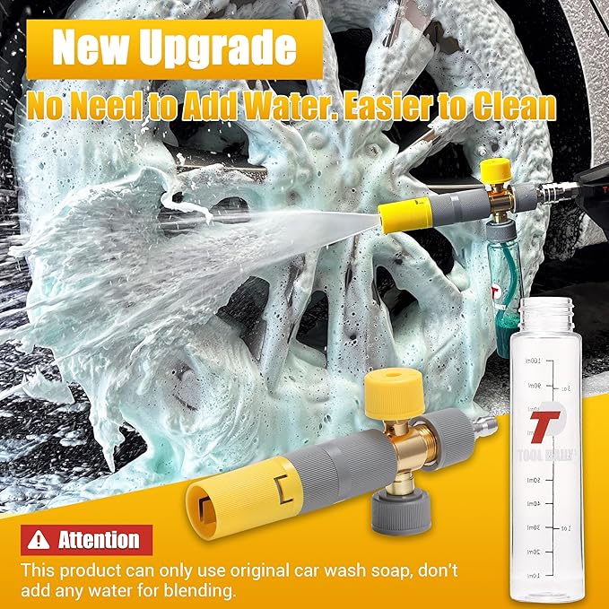Tool Daily Foam Cannon, High Pressure Washer Hose