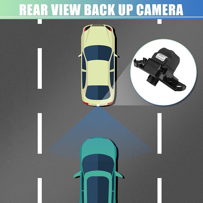 X AUTOHAUX Rear View Back Up Camera Rear Park Assist Reverse Camera for Toyota Tacoma 2009-2015